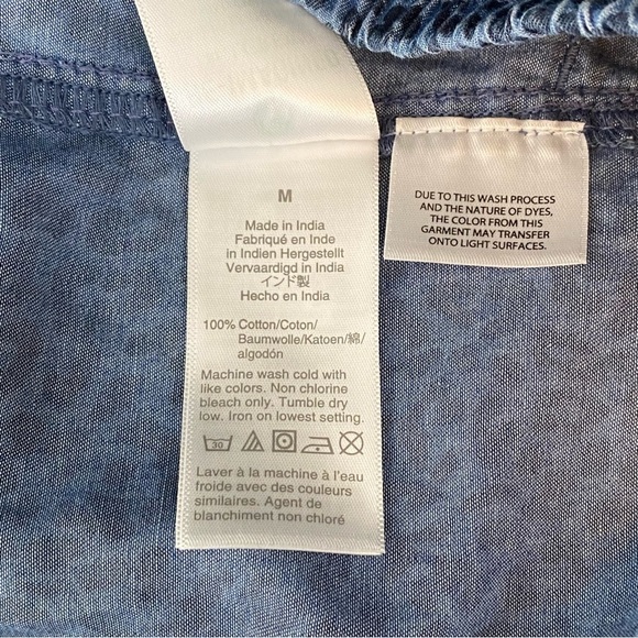 J. Crew Denim Seaside Indigo Blue Leopard Shorts - Picture 9 of 9